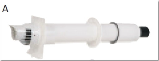 [223155] Ubbink Rolux rookgas 80-125 Muurdoorvoer HRTOP PP120