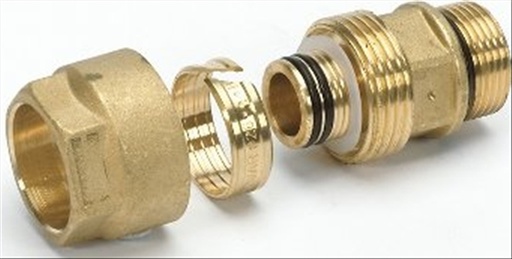 [307010756] Begetube Alpex koppeling vast 3/4 x26/3                  v25