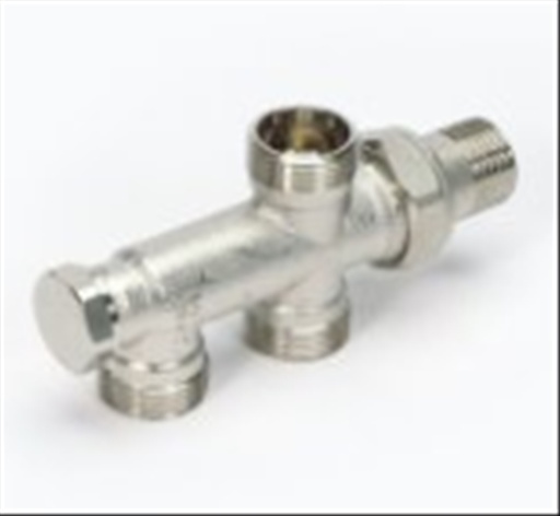 [119010052] Begetube CV onderverdeelstuk 50% vloeraansluiting 1/2"xM24 v10