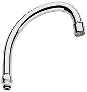 [13072000] Grohe hu-uitloop chr 140mm voor 26014