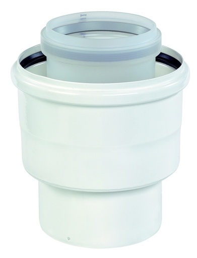 [703638] Ubbink Rolux ADAPTER 60/100-80/125PP120/AL