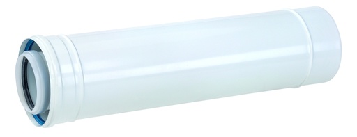 [704058] Ubbink Rolux rookgas 80-125 buis PP/WIT 250mm