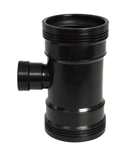 [3412211059] Wafix PP T-Stuk 88,5gr ZWART 110x50 3XM                  v15