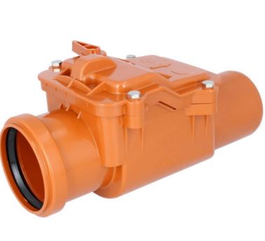 [1297040085] Pipelife terugslagklep 160mm