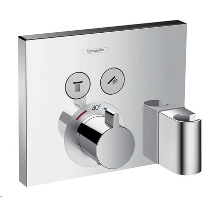 [15765000] Hansgrohe ShowerSelect Therm. 2f Fixfit+Porter