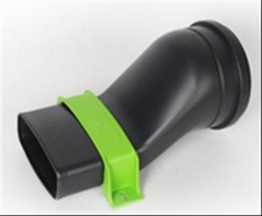 [11VE40501] Vasco Easyflow overgang D.125 mm -per stuk