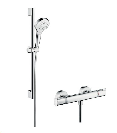 [27013400] Hansgrohe Croma Select S / Ecostat Comfort 0,65 cm white/chr