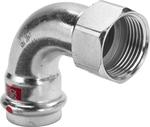 [601331] Viega Prestabo staal verzinkt bocht m draad 90gr 1"F diam 2