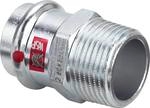 [641993] Viega Prestabo staal verzinkt mof m draad 3/4"M diam 28