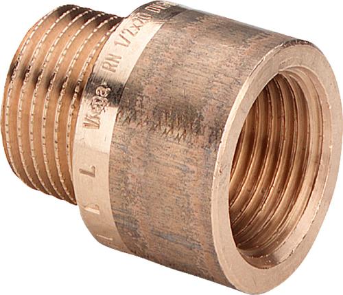 [357221] Viega Verlengstuk brons 1/2" 65mm