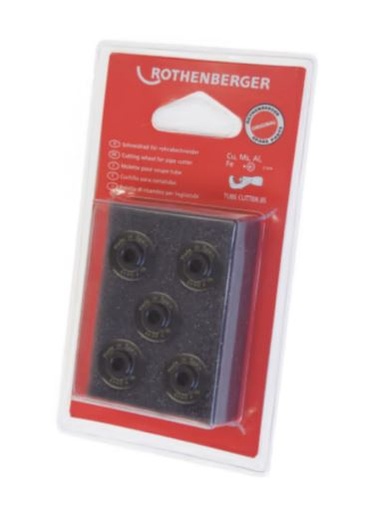 [070017D] Rothenberger Hangverpakking Snijwielen5 X 7.0017