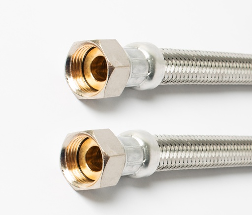 [25.1315.1000] Fixaflex HSH  EPDM DN15 INOX  1/2"F-1/2"F ALU L1000