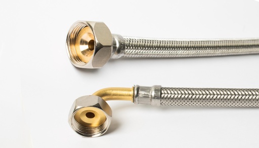 [20.1093.2000] Fixaflex HSH EPDM DN10 INOX 3/4"F-3/4"FC INOX L2000