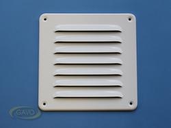 [6658] Gavo Alu schoepenrooster 155x155mmwit