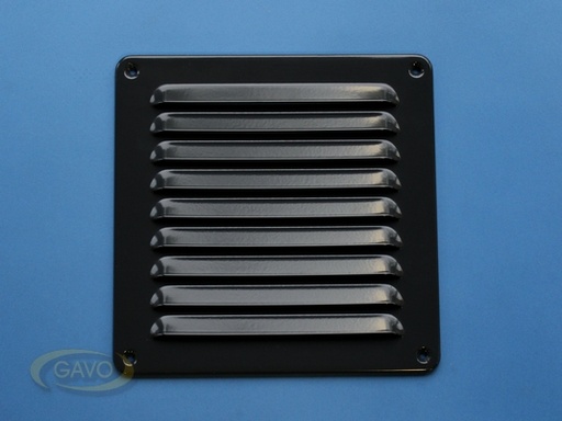 [7272] Gavo 1-2020G Alu schoepenrooster 195x195mmAntraciet grijs