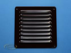 [6660] Gavo Alu schoepenrooster 195x195mmbruin 1-2020B