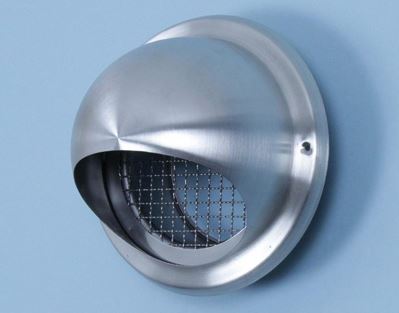 [4614] Gavo RVS rooster met gaas dia 150mm inox