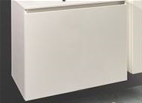 [60/1L080/01] Detremmerie Alaska (80x45cm) - wit onderkast  met 1 lade