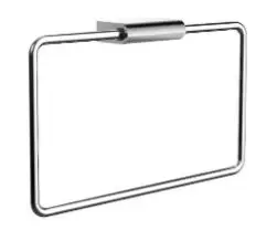 [275500100] Emco flow Handdoekring beweegbaar, chroom