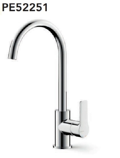 [PE52251] Cristina Prime Keukenmengkraan Chroom