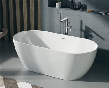 [700561000000000] Duravit Durakanto 168x80 wit vrijstaand bad incl. afvoer