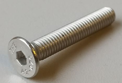 [1025580126] Din 7991 Inox A2 M5x30 Inbusbout verzinkt kop per stuk