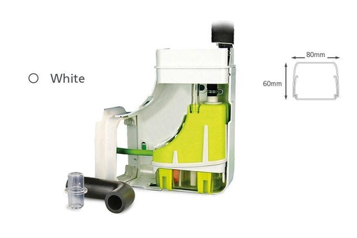 [ASP-1045-010] Linum Aspen Silent+ Mini Lime condenspomp met Optimal kanaal wit