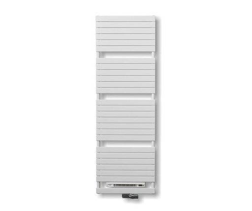[400060183LB1000] Vasco Aster HF-BL-MIX-A hybride radiator met blower (1000W) B600 x H1834 - kleur RAL9016 Wit