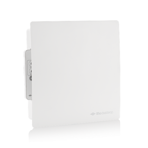 [53-00365] Itho Daalderop S-Pure Eco 2 badkamerventilator met timer/vochtsensor en RF bediening - 230V - 19/31 dBA