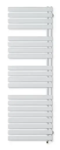 [374060183EL1000] Vasco Aster HF-S-EL R radiator B600 x H1834 - 1000W/230V - kleur RAL9016 Wit