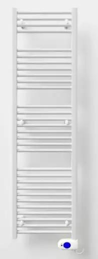 [114090500178900009016-0019] Vasco BANO-EL radiator B500 x H1789 - RAL 9016 - 750W/230V